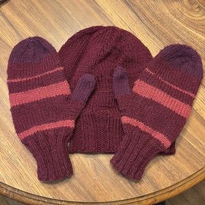 handmade mittens and glove